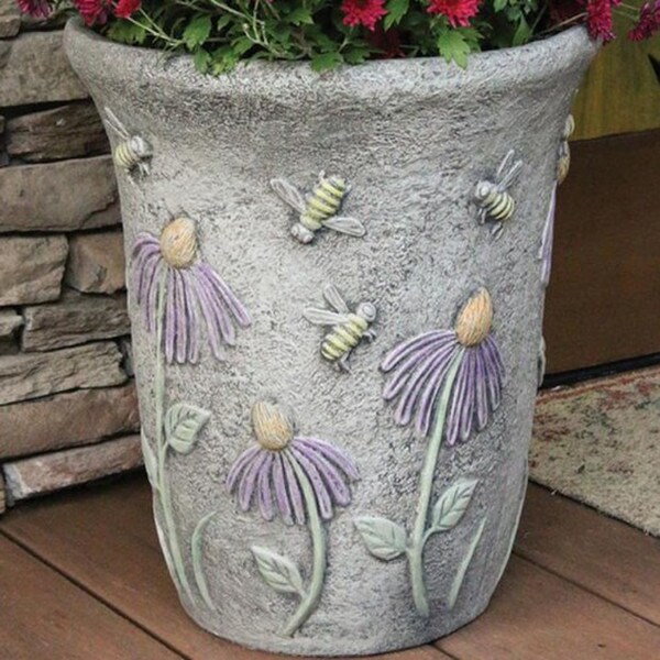 Honeybee Garden Planter Cement